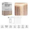 KURTYNA ŚWIETLNA DRUCIKI 240L CIEPŁY BIAŁY, 5 x 1,5 M, USB, Z PILOTEM *8462