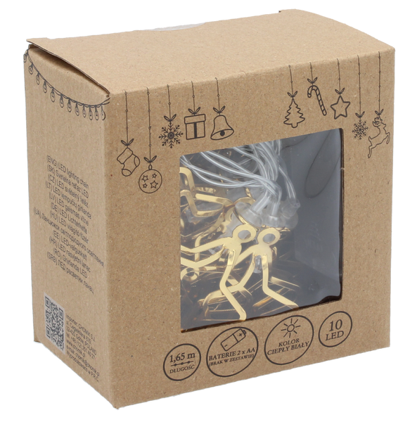 LED LIGHTS 10L BATTERY-POWERED 3D STARS