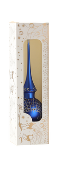 NAVY BLUE CHRISTMAS TREE TOPPER