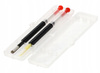 SET OF 2 LARVA TRANSFER SPOONS IN CASE