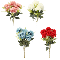 UMĚLÁ VĚTEV - KYTICE 7 KVĚTIN 42 CM MIX BARVY *4106