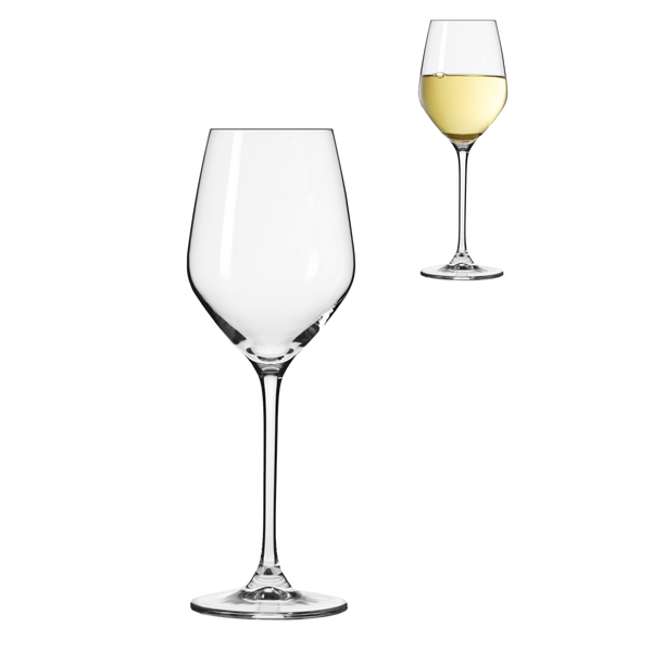 SET DE 6 BECURI PENTRU VIN ALB SPLENDOUR 200ML *9149