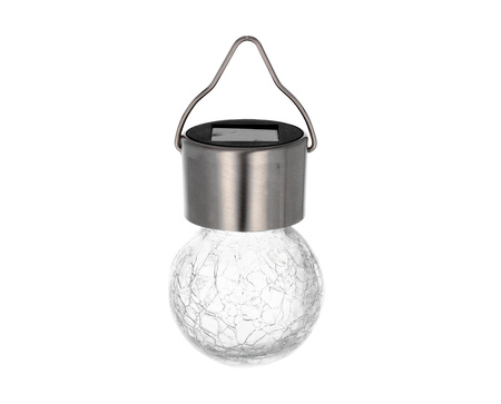 SOLAR LAMP BULB 6 x 6 x 13 CM disp.24pcs