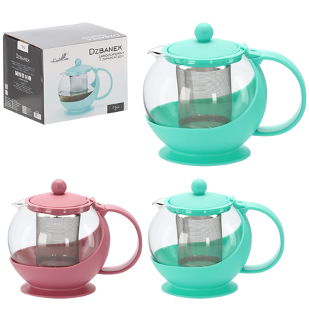 ŽÁROVZDORNÝ KANVICE S INFUZÉREM 750ML *7723