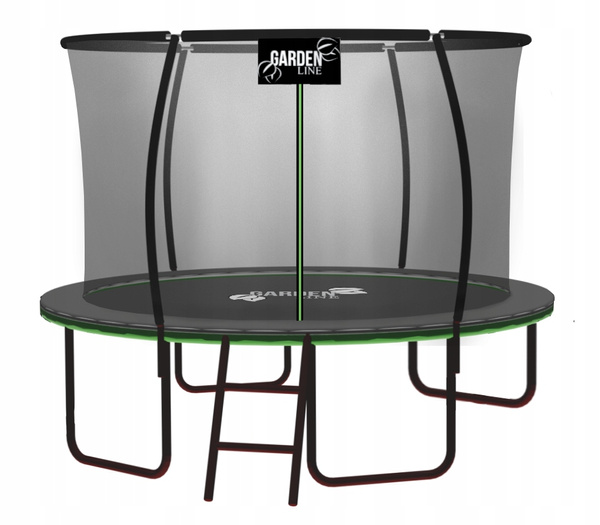 TRAMPOLINE 8FT 252 CM WITH LADDER AND SAFETY NET *7628