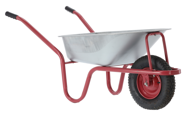 TACZKA - POJEMNOŚĆ 120  L - CZERWONA 