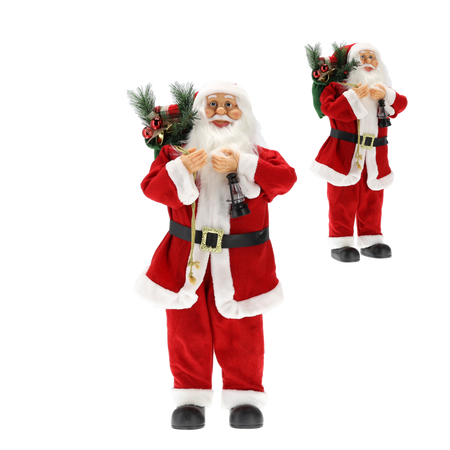 CHRISTMAS FIGURE - STANDING SANTA 90 CM