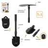 SKLÁDACÍ MULTIFUNKČNÍ LOPATKA 16 / 41,5 CM 5 V 1