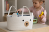 BASKET ANIMAL WHITE SIZE L