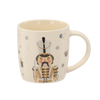 KUBEK PORCELANOWY DZIADEK DO ORZECHÓW 365 ML MIX WZORÓW *1858