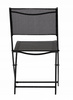 SET DE MOBILIER PENTRU BALKON - MASA ROTUNDĂ + 2 ȘEZLONGURI FOLDABLE - NEGRU *6643
