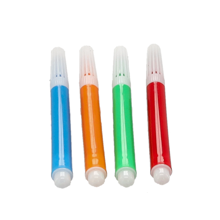 Set de 3 ornamente de Crăciun de 10 cm pentru suspendare "Fă-o singur" cu 4 markere mix 6 modele *8952