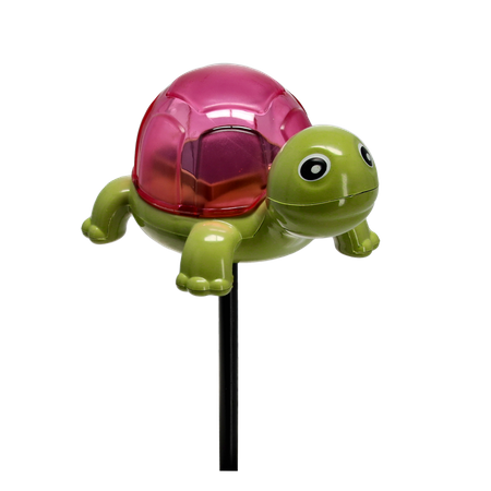 SOLAR LAMP FUNNY TURTLE / SNAIL / LADYBIRD WARM WHITE disp=12pcs