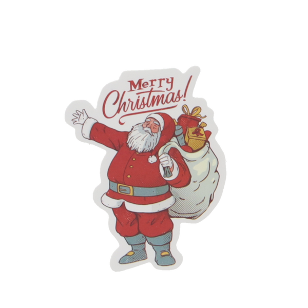 SET OF 3 CHRISTMAS DECORATIONS WITH STICKERS - MIX OF DESIGNS