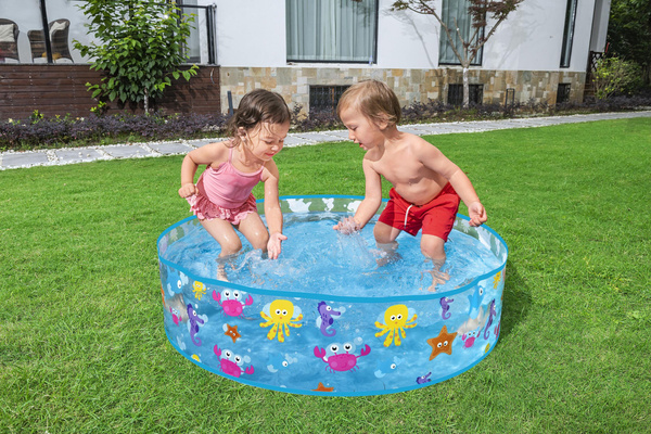 Bestway® 48" x H10"/1.22m x H25cm Fill 'N Fun Sparking Sea Pool