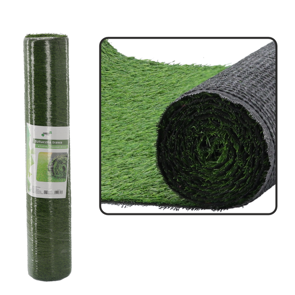 ARTIFICIAL GRASS 1 M X 5 M, 20 MM