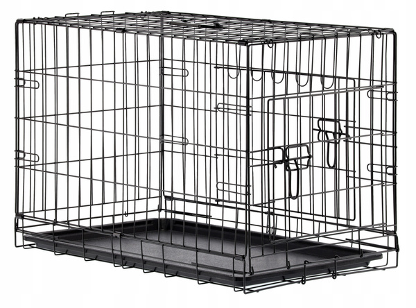 KLATKA KENNELOWA DLA PSA "L" 76 X 45 X 51,5 CM *9661