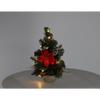 CHRISTMAS TREE LED 40 CM RED-GOLD