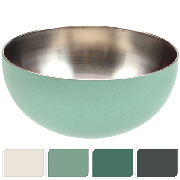 STEEL BOWL 12X17 H CM
