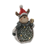 FIGURINA CRĂCIUNULUI - REN MĂNDIRI CU FRUNZI 24 X 9,5 X 38,5 CM LED *1186