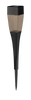 SOLÁRNA LAMPA NEDA 4,9 x 4,9 x 38 CM STRIEBORNÁ PRIESVITNÁ/ ČIERNA DYMOVÁ STUDENÁ BIELA disp=24ks *4269