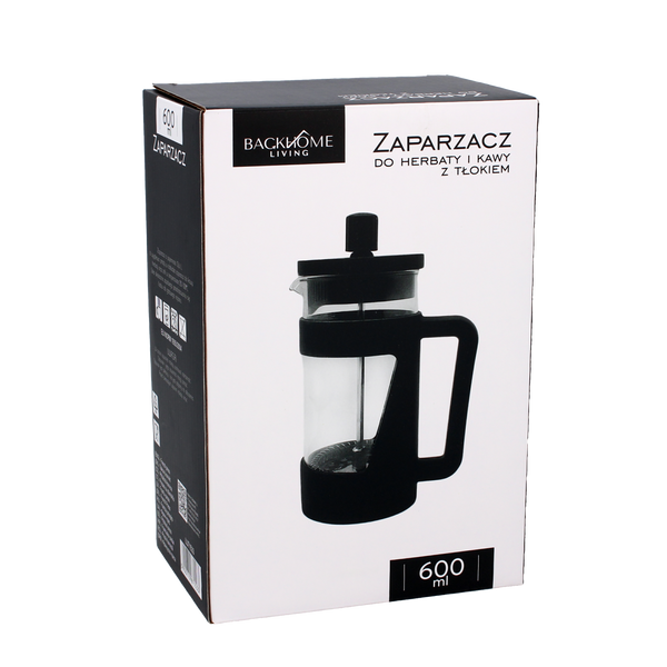 ČAJOVÝ A KÁVOVÝ FILTR 600 ML S TLAČIAKOM *1533