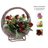 BOUQUET CH-12 (WIDTH 60 CM, HEIGHT 34 CM) BASE "WE REMEMBER"