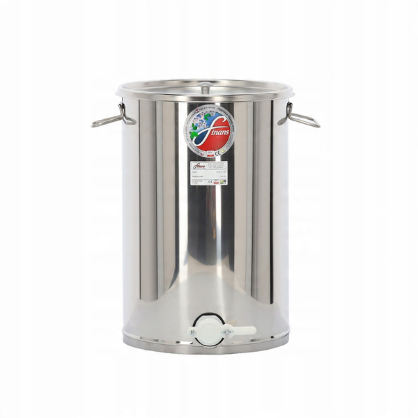 ODSTOJNIK 60 L Z PLASTIKOWYM ZAWOREM, POKRYWĄ I UCHWYTAMI *1390