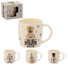 PORCELAIN MUG NUTCRACKER 365 ML ASSORTED PATTERNS