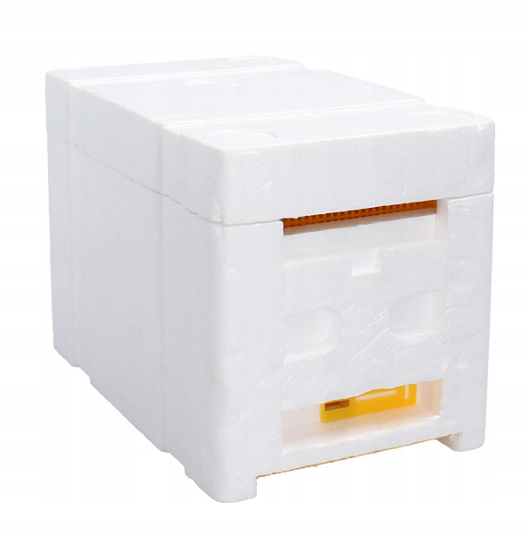 Wedding hive 3-frame with styrofoam feeder