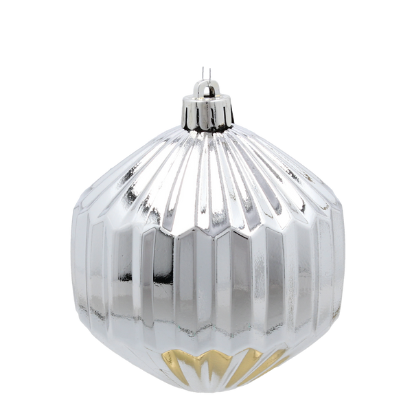 KPL. 16 BOMBEK 8 CM ČERVENÝ / ZLATÝ / STŘÍBRNÝ *3788