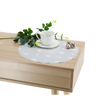 Ubrus dvojvrstvový strieborný mix FI 36 cm Vianoce balenie 1 ks *4280
