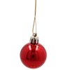 SET OF 24 CHRISTMAS BAUBLES RED, SILVER, GOLD