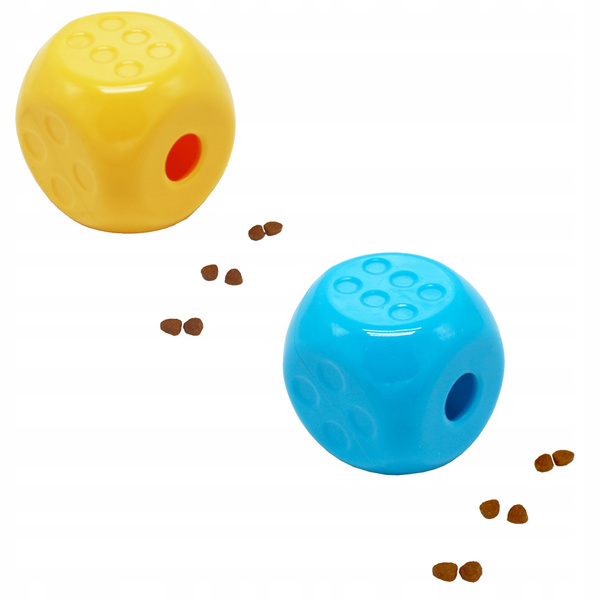 KOSTKA NA PAMLÍKY PRE PSA / KOTU 6.5 X 6.5 X 6.5 CM disp=12ks *7758