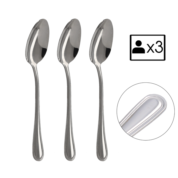 SET OF 3 SPOONS LONDON