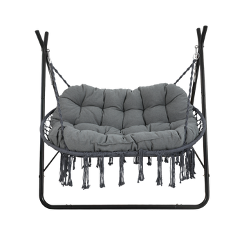 DOUBLE HANGING HAMMOCK CHAIR