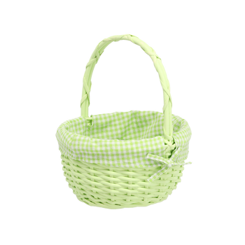 BASKET WITH HANDLE 23 X 23 X 12.5 CM