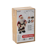 SANTA CLAUS WITH LANTERN 30 CM - DANCING - SINGING