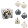 KPL. 66 BOMBEK 6 CM SPUMOS/GRIS/ALB *0035