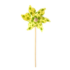 PINWHEEL WITH FROGS 9 x 27,5 CM WHITE/YELLOW