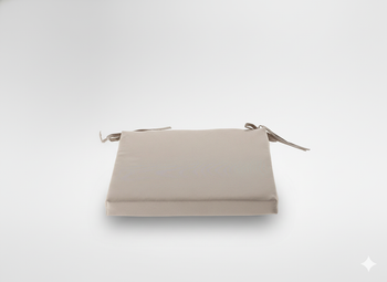 PODUSZKA NA KRZESŁO 40 x 40 x 5 CM NATURALNA