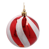 SET OF 24 CHRISTMAS BAUBLES RED, SILVER, GOLD