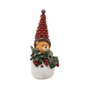 FIGURINE OF THE NATIVITY - BEAR/REINDEER IN A HAT 17 X 14 X 36 CM LED pack=2pcs