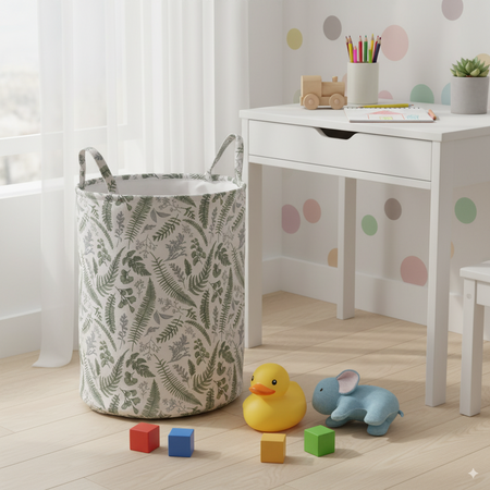 ROUND BASKET LEAVES SIZE L