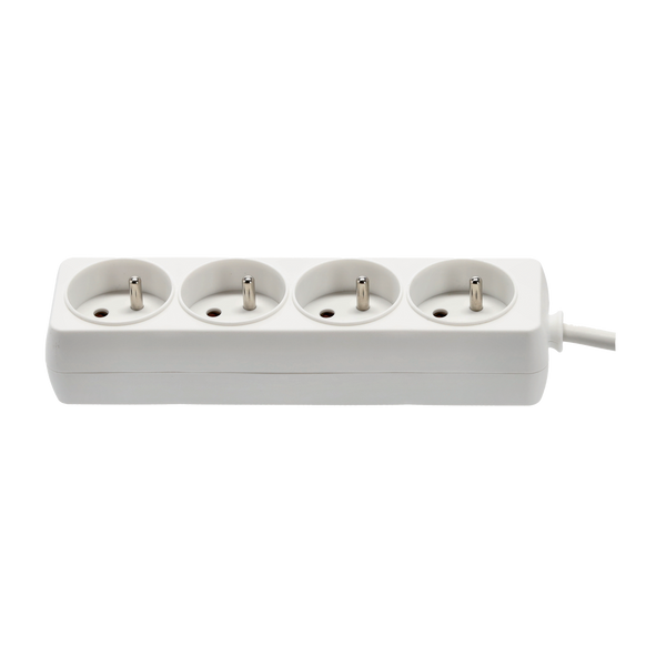 EXTENSION CORD POWER STRIP 4 SOCKETS 3M WHITE