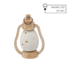 FIGURKA BOŻONAR. - LAMPION CERAMICZNY 14,2 X 9 X 20 CM LED opak=2szt *1315