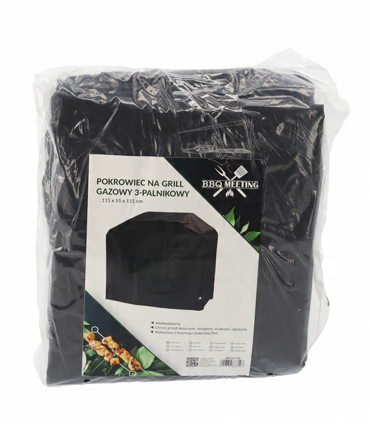 HUSĂ PENTRU GRILL PE GAZ CU 3 ARDERI DIN MATERIAL PVC IMPERMEABIL *8106