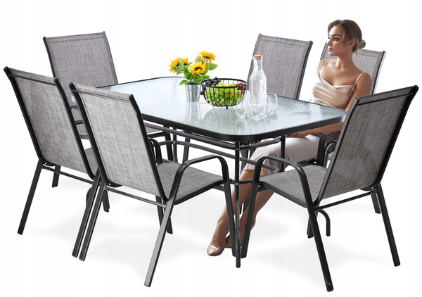 STOLIK OGRODOWY PROSTOKĄTNY 150 x 90 x 70 cm*2286