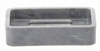 5-PIECE BATHROOM SET SQUARE MARBLE GREY