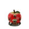GARDEN FIGURINE – APPLE HOUSE 27 X 26,5 X 29,2 CM LED